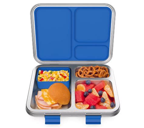 bentgo kids' stainless steel leak-proof lunch box|bentgo kids stainless steel lunch box.